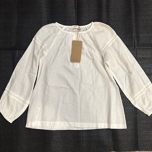 Mango Girls White/Cream Top